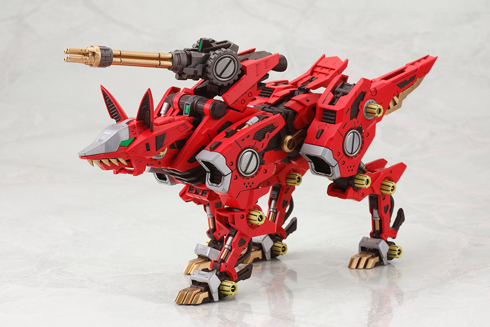 "Zoids" HMM RZ-046 Fire Fox Marking Plus Ver. 