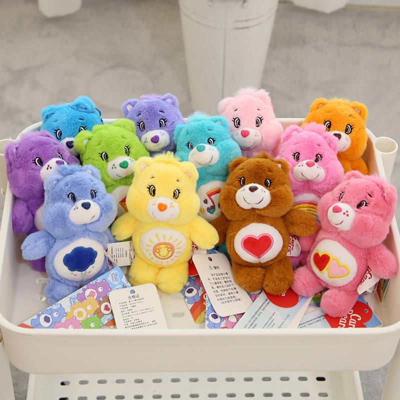 《3173》care bears愛心小熊毛絨掛飾