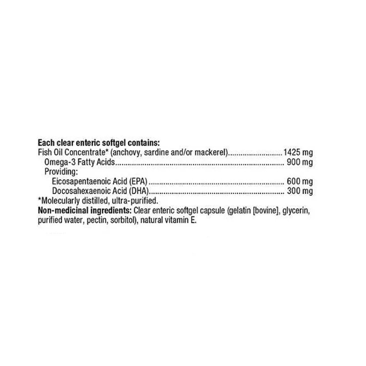 Webber Naturals Omega 3 900mg , 200 Softgels [EXP：05/2029]