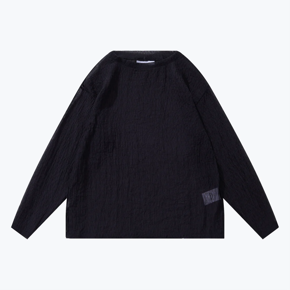 SENSE Long Sleeve Textured Top