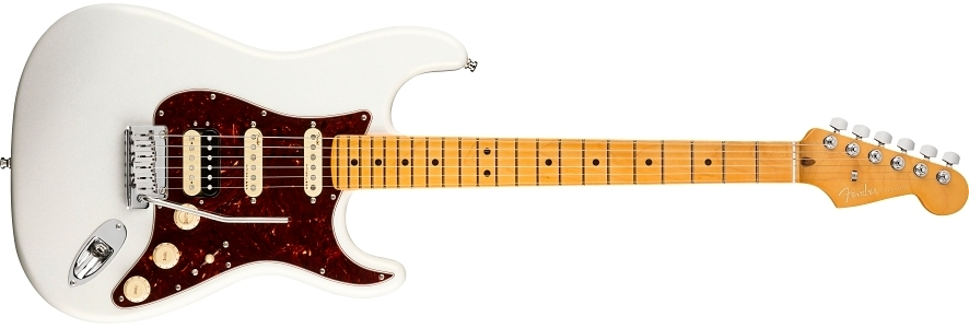 Fender Fender American Ultra Stratocaster HSS Maple Arctic Pearl 美廠 電吉他 珍珠白 — 三峽吉他 / Bass｜YA! 玩音樂