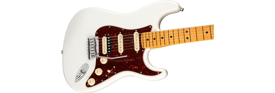 Fender Fender American Ultra Stratocaster HSS Maple Arctic Pearl 美廠 電吉他 珍珠白 第 4 張圖片｜三峽吉他 / Bass