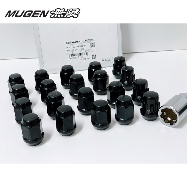 MUGEN Wheel Nut & Lock Set 08181-MZ3-K0S0-BL