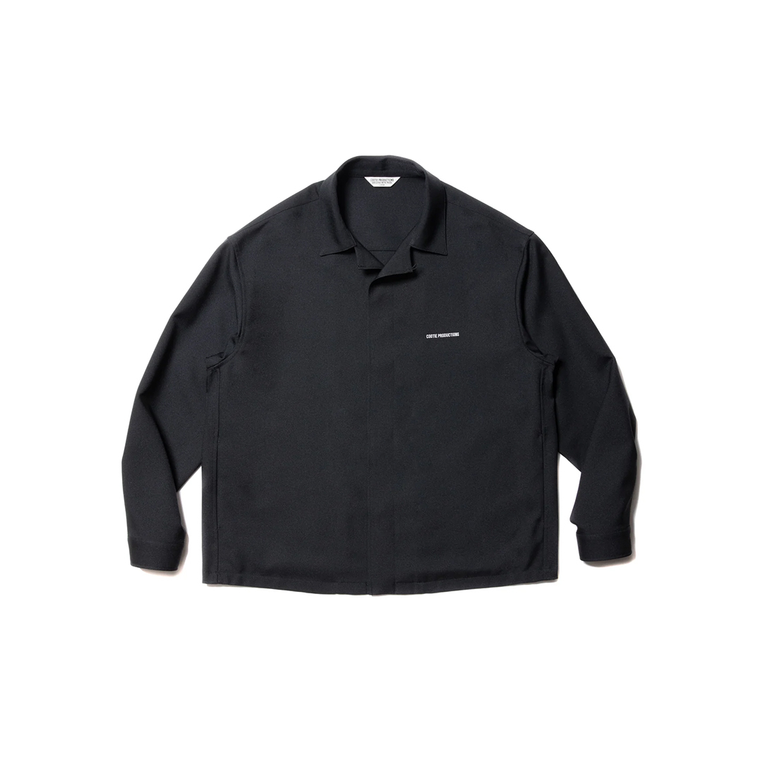 【COOTIE】Polyester Twill Fly Front Shirt