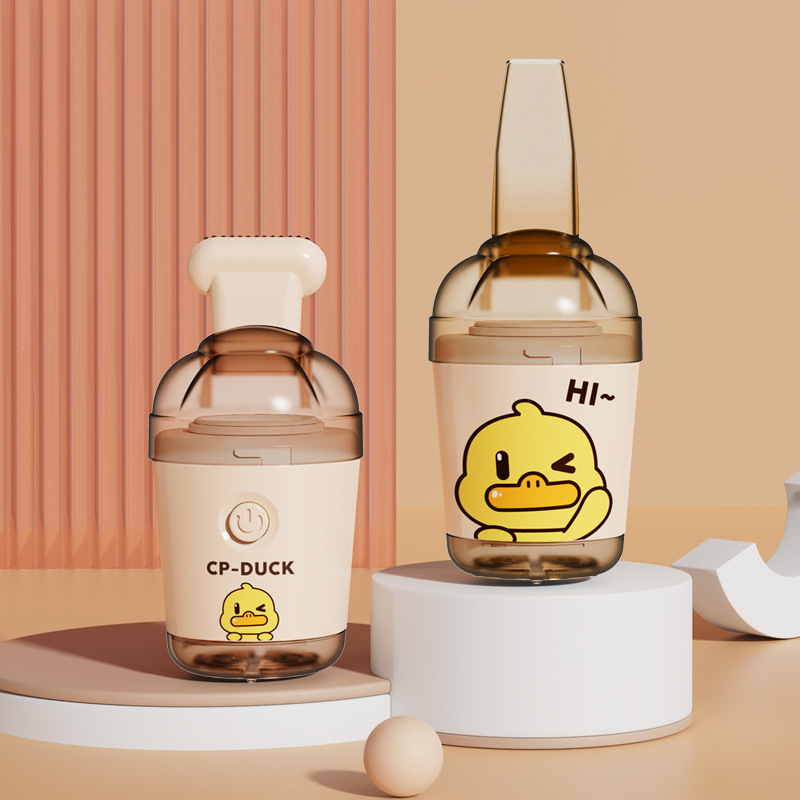 《3177》小黃鴉桌面汽車用小型吸塵器