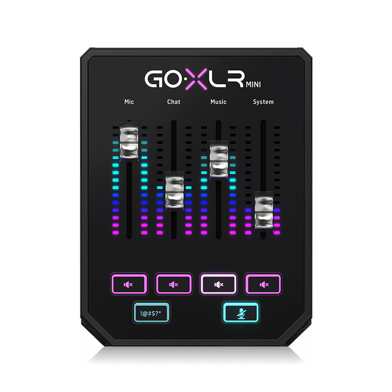 TC Helicon GO XLR MINI 直播 Podcast 主控台