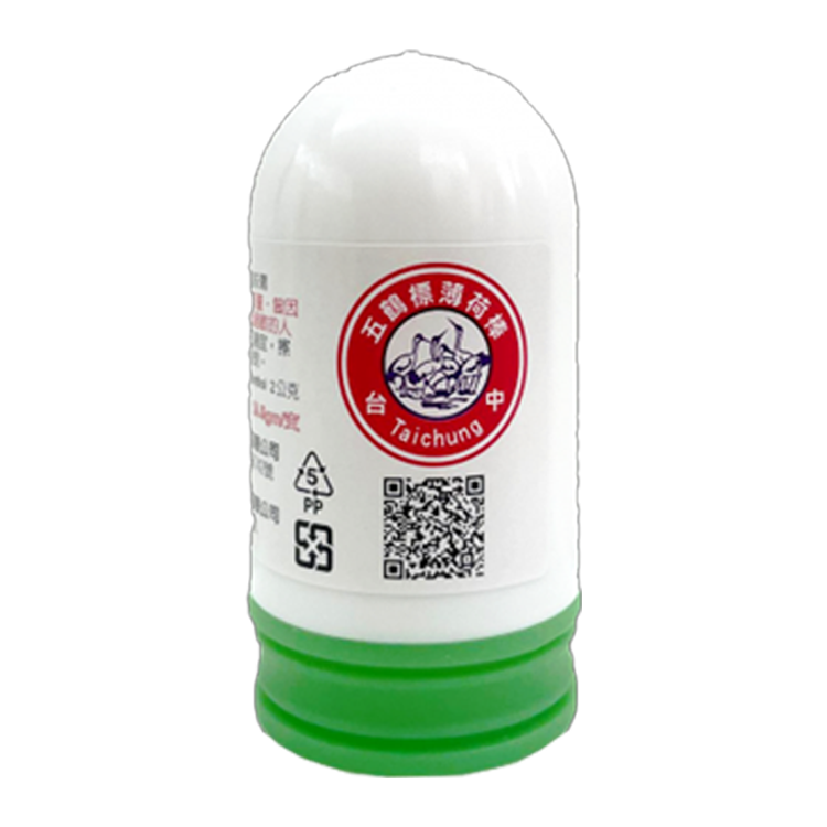 五鶴標 薄荷棒 14.5g 12支/盒