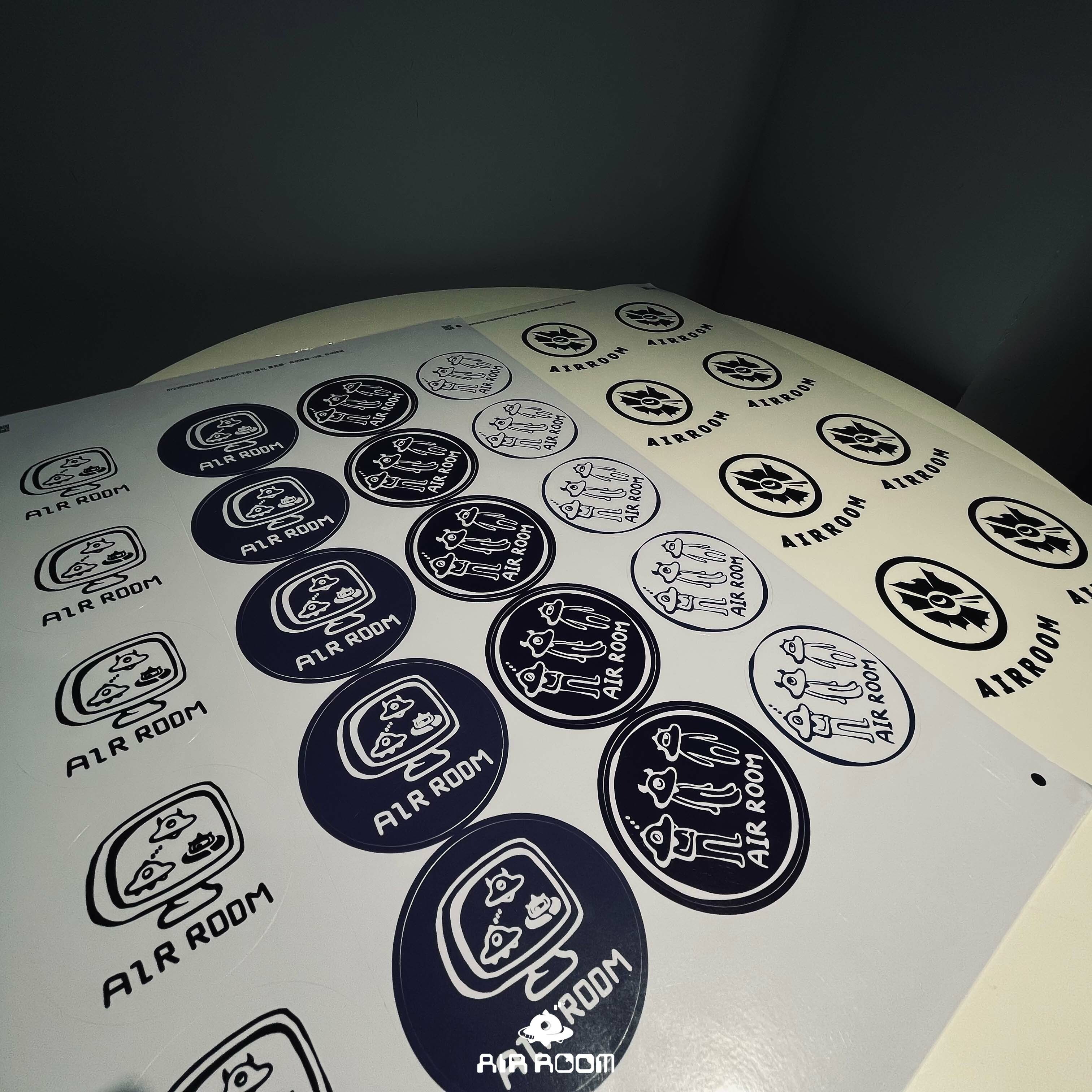 全新 AirRoom Logo 貼紙 五款 外星人 飛碟 電視 現貨