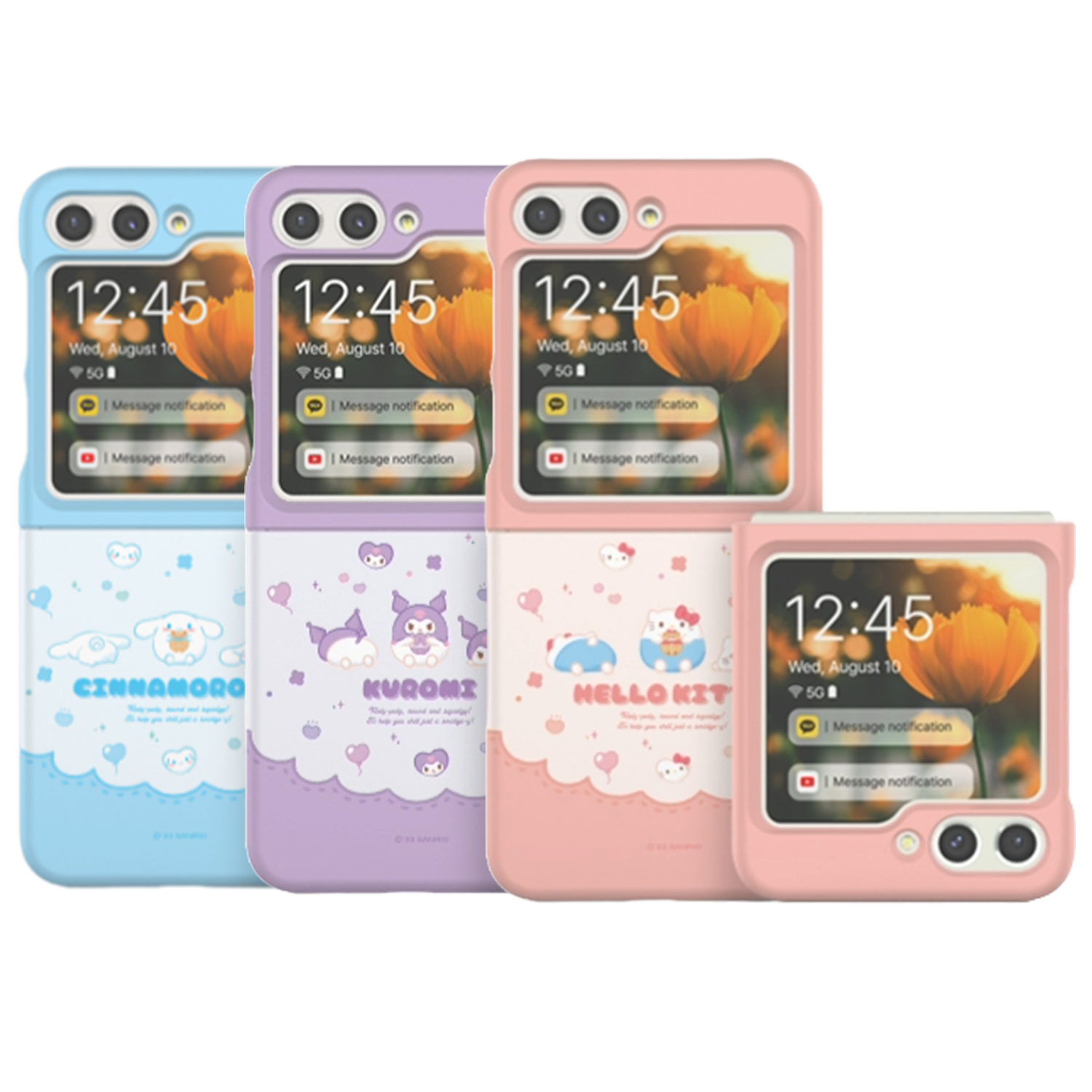 Sanrio - Hard Case - Samsung Flip Case 貼身手機保護硬殼 TY
