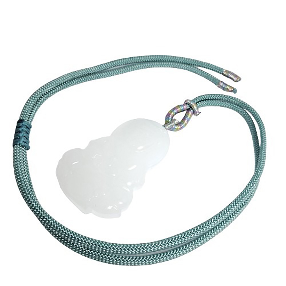 觀音{白玉}中國結項鍊【十方】152505