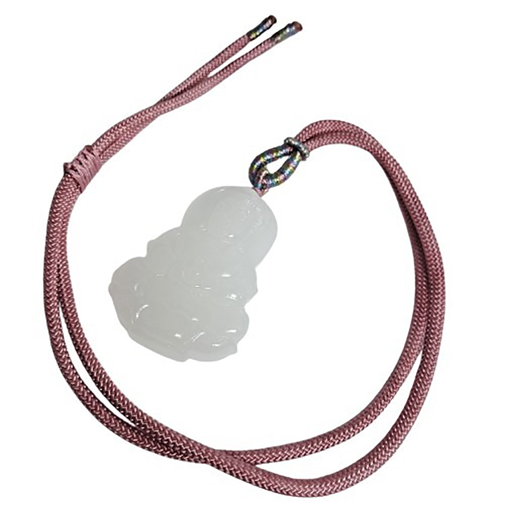 觀音{白玉}中國結項鍊【十方】152504