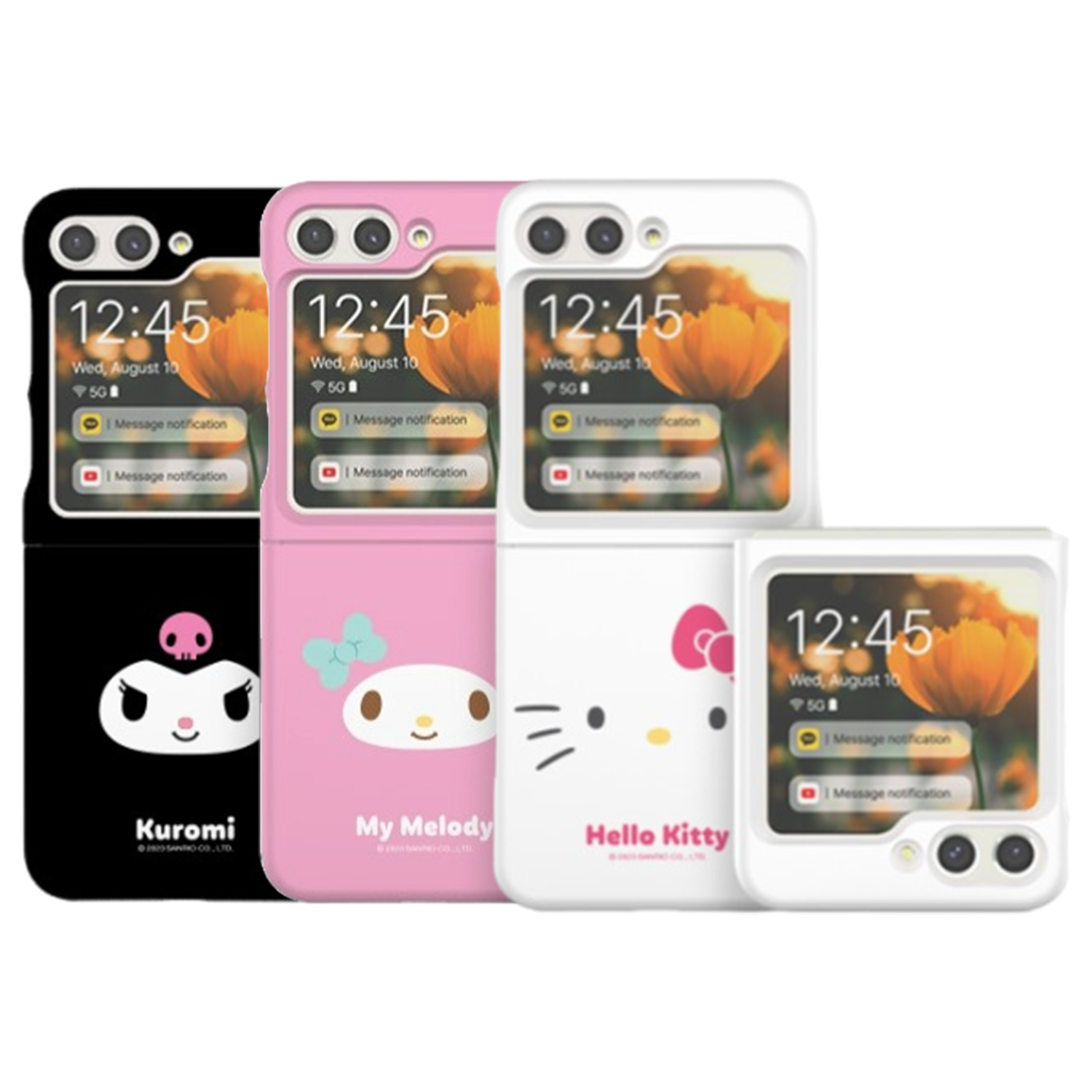 Sanrio - Hard Case - Samsung Flip Case 貼身手機保護硬殼 TY