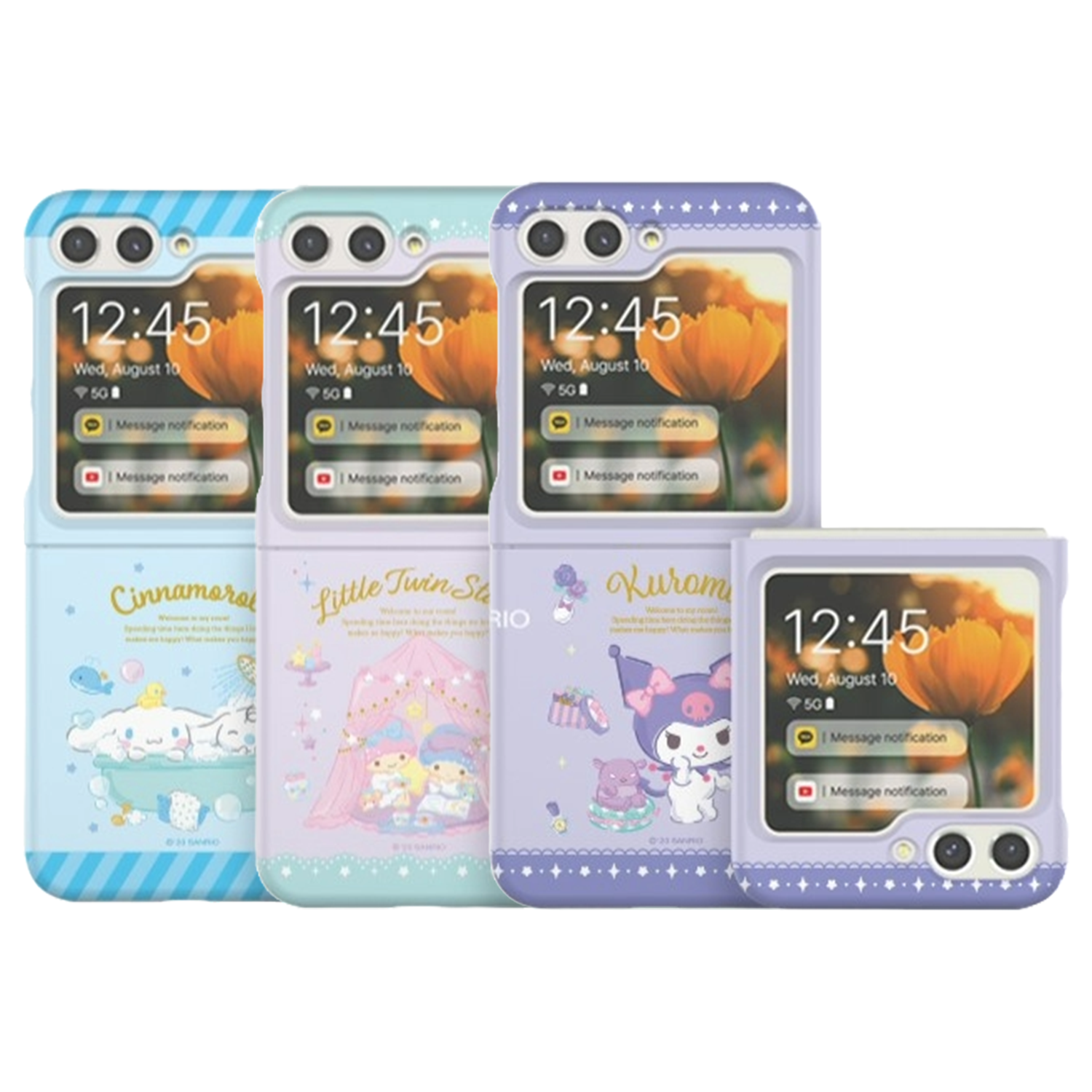 Sanrio - Hard Case - Samsung Flip Case 貼身手機保護硬殼 TY
