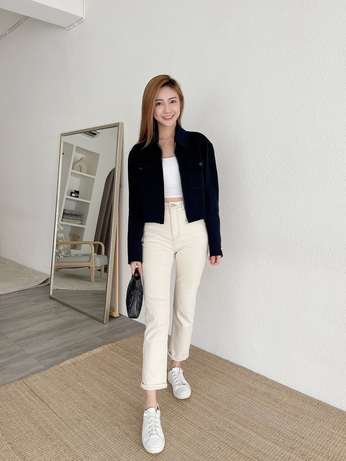 🍁10.18直播新品］💥此生必收ㄉ羊毛大衣］🇰🇷正韓超質感手工90%羊毛大衣外套（深藍/兩色）