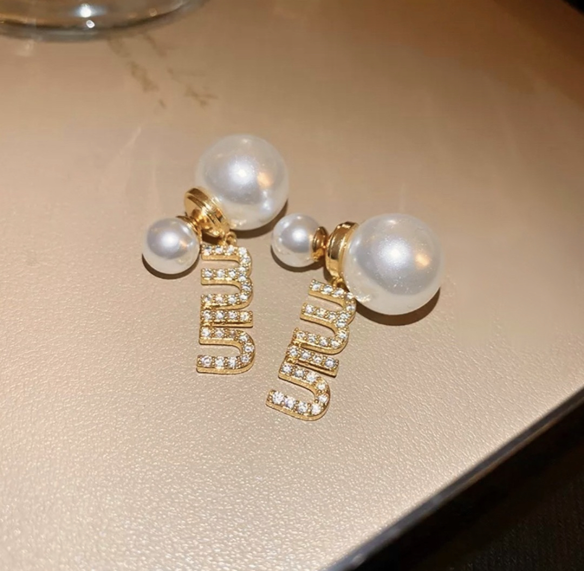 miu miu 金鑽夢幻珍珠系墜