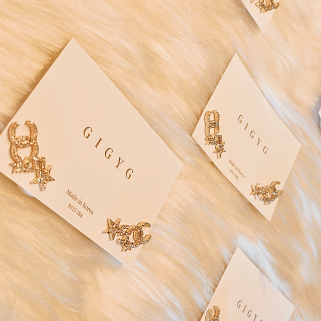 香奶奶金鑽 夢幻星空定製延耳釘