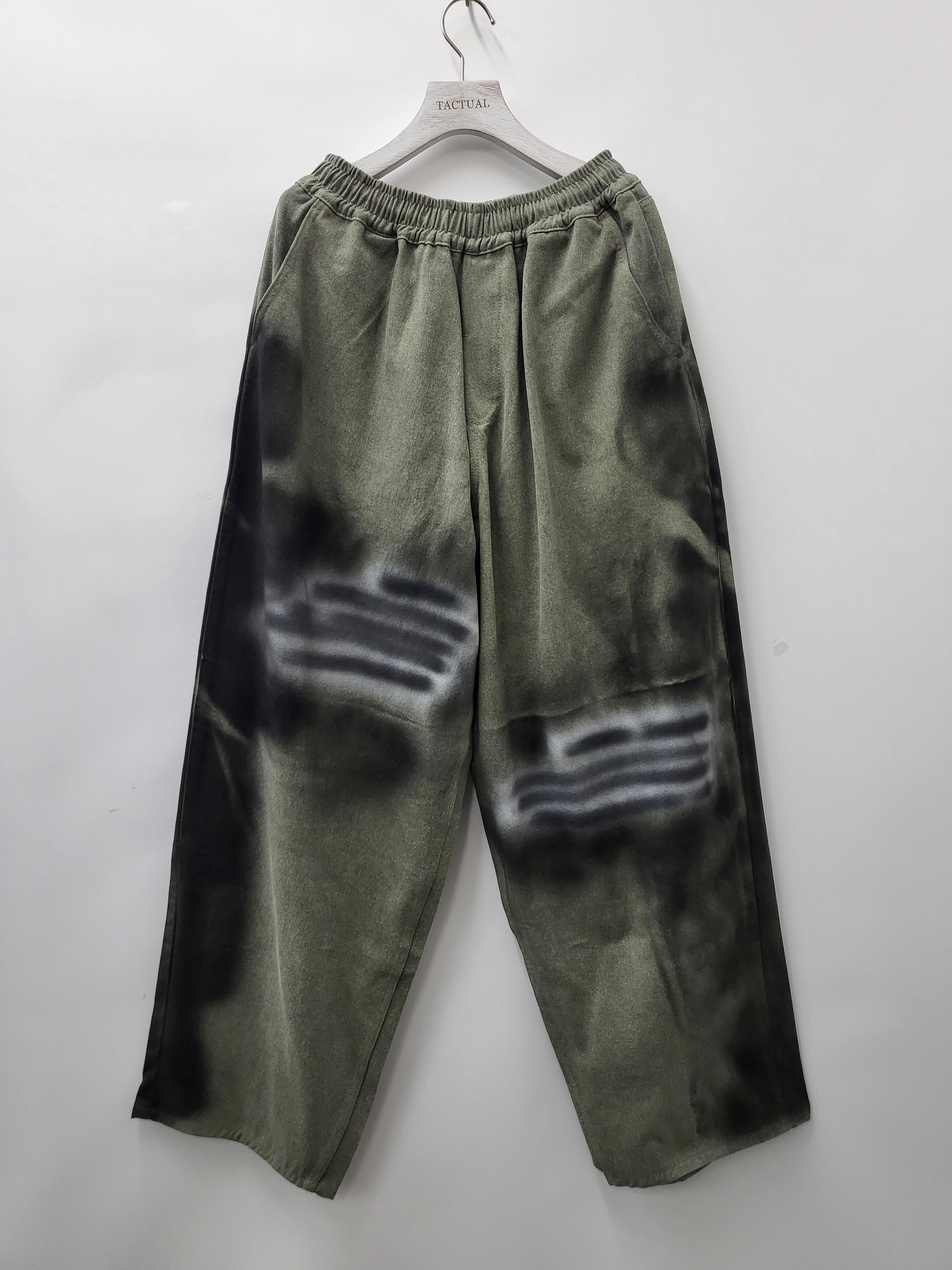 噴漆鬆身褲 P2617