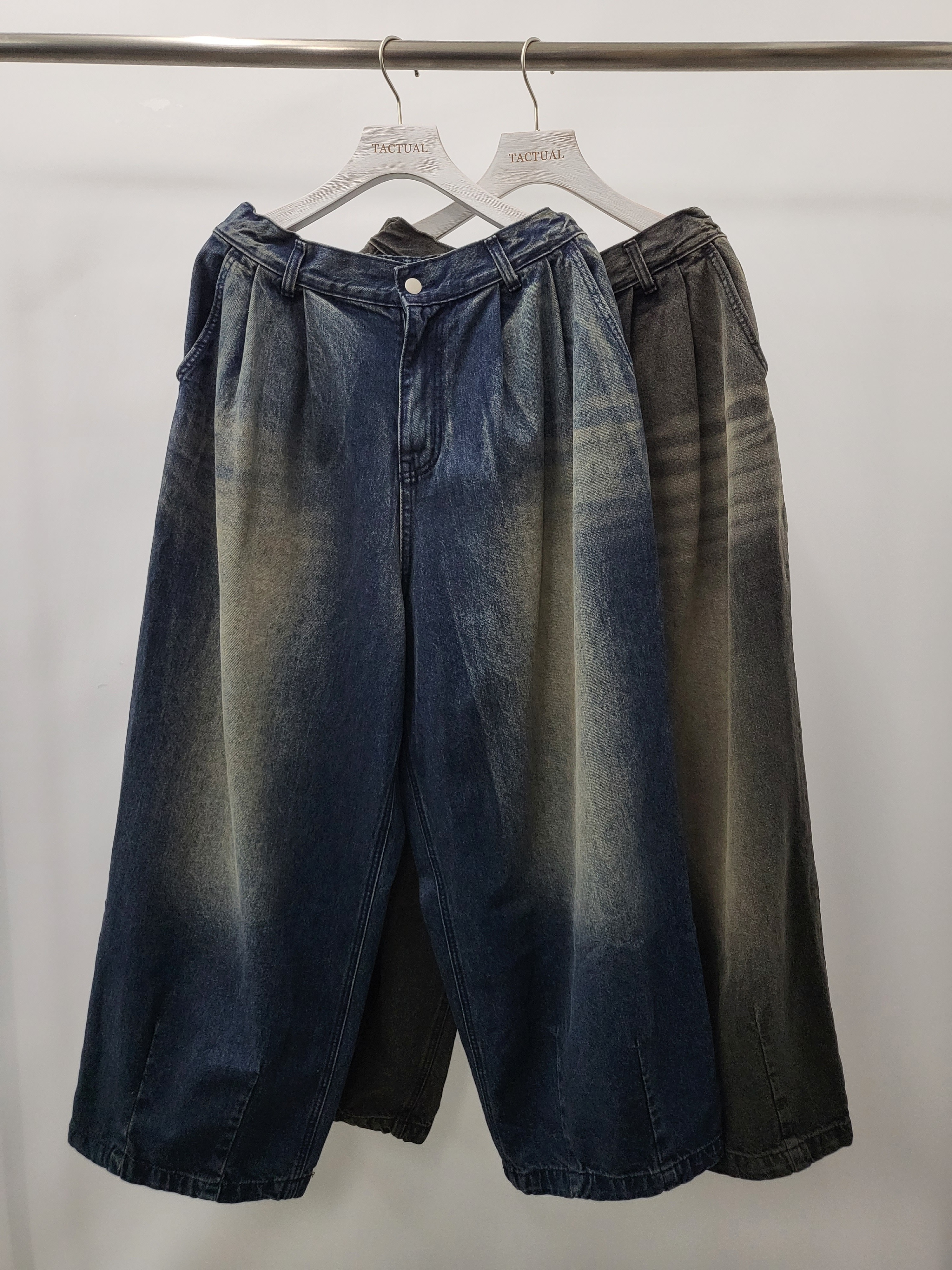 洗水鬆身牛仔褲 J705