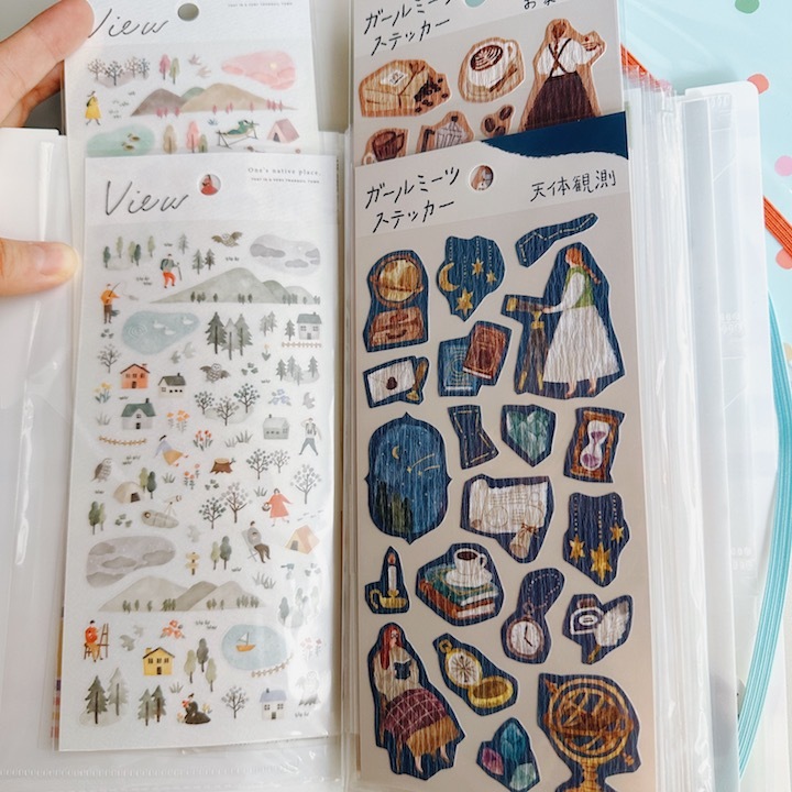 大人的貼紙收集冊 直版貼紙專用 20頁|日本Mind Wave