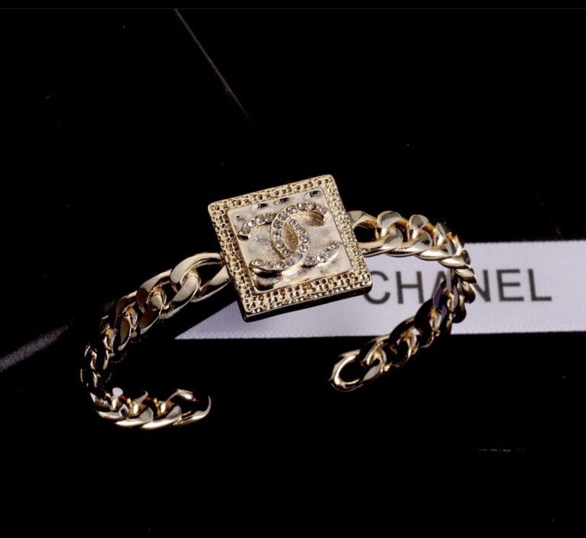 香奶奶經典方金鑽牌高奢定製手鐲