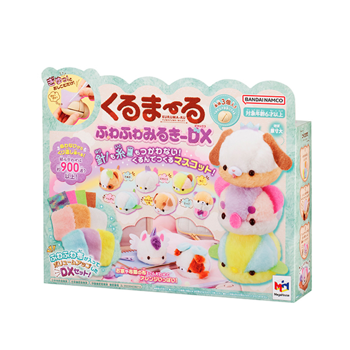 KURUMARU創意拼拼公仔 (豪華版)