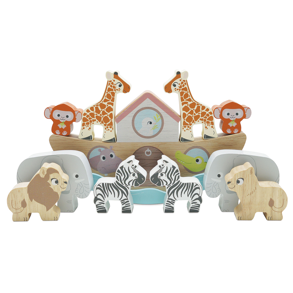 【英國 Le Toy Van】諾亞方舟動物平衡啟蒙玩具