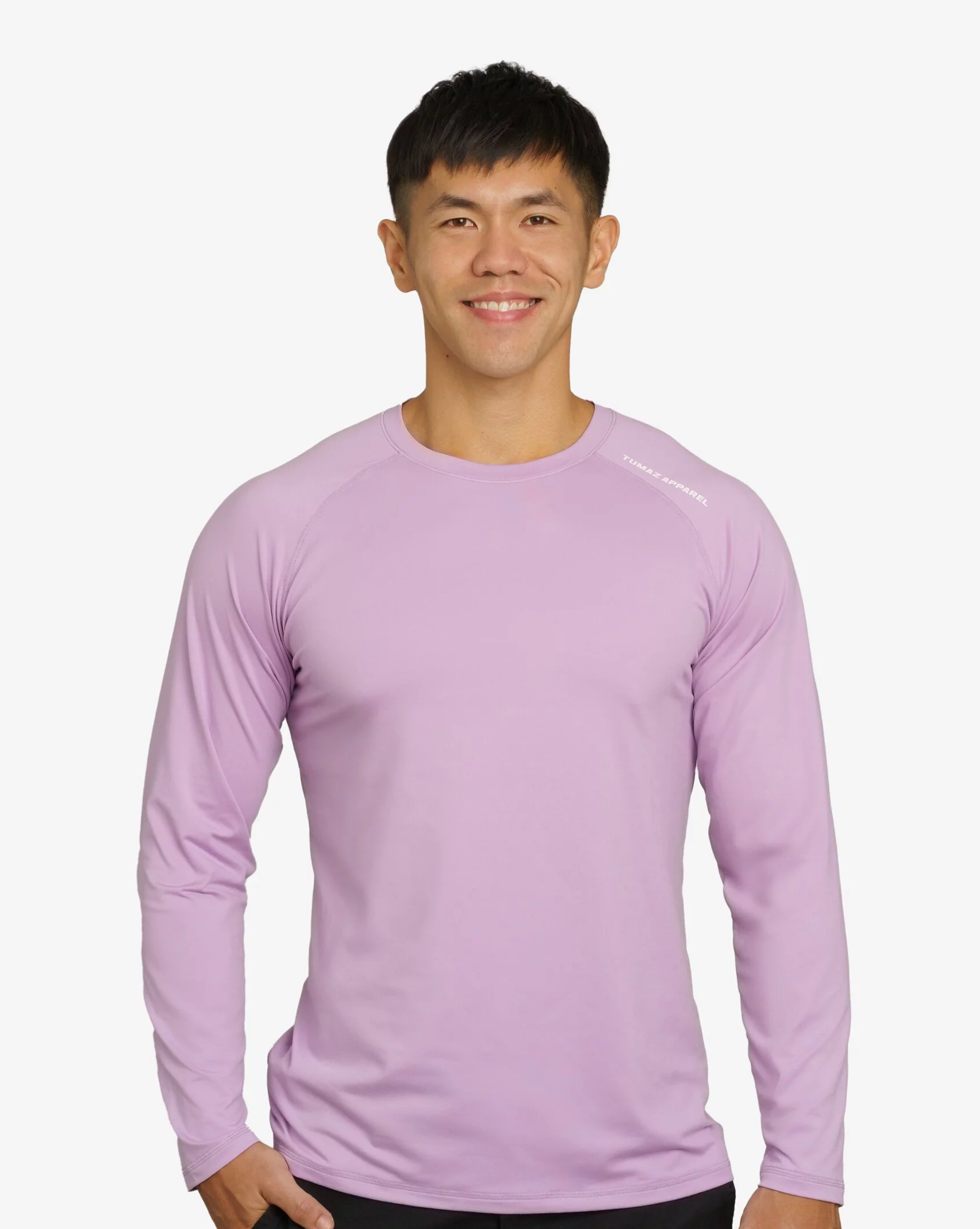 托瑪斯經典男長袖（淡紫色）