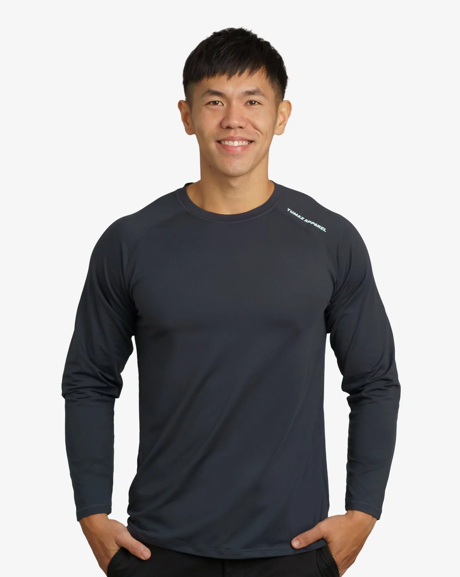 托瑪斯經典男長袖（銀河黑）