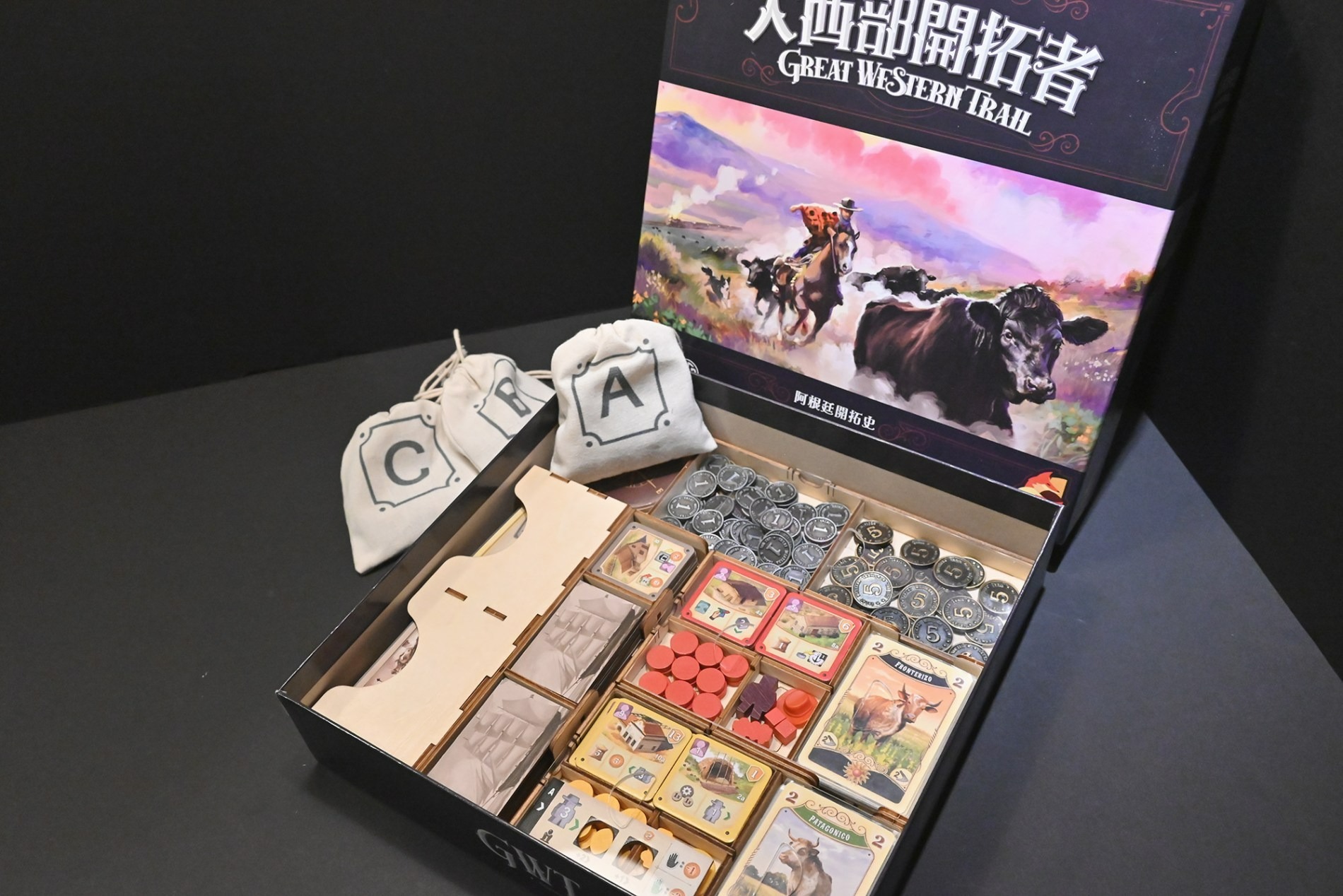 大西部開拓者：阿根廷開拓史 Great Western Trail: Argentina 桌遊收納盒