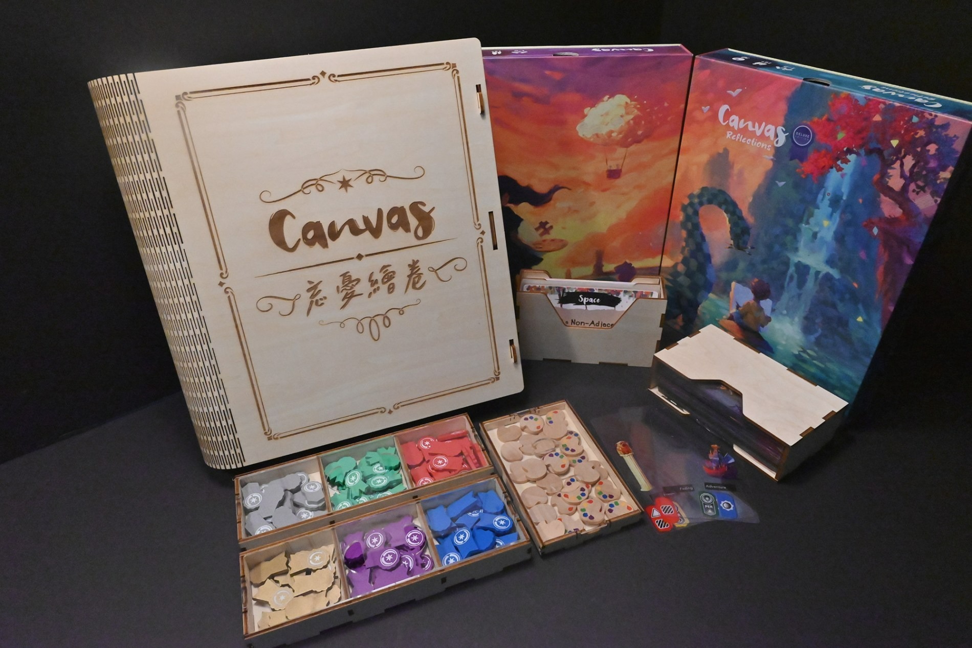 忘憂繪卷+映像擴 Canvas 桌遊收納盒