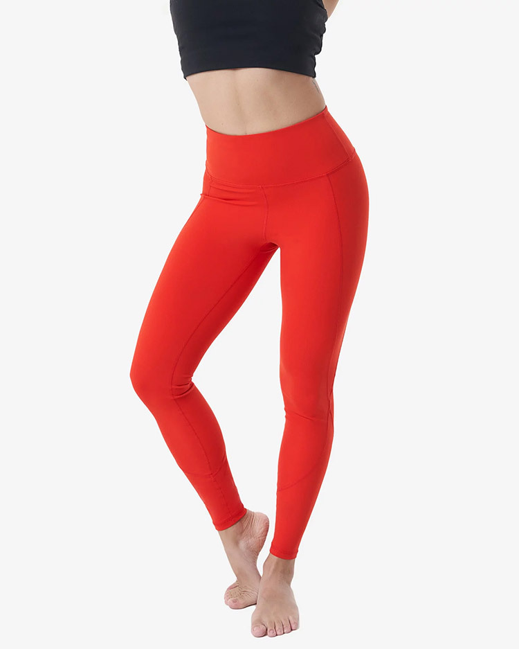 托瑪斯經典女緊身褲（火辣焰紅）