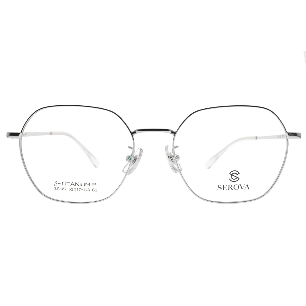 【SEROVA】SC182 (二色) 韓系多邊框光學眼鏡