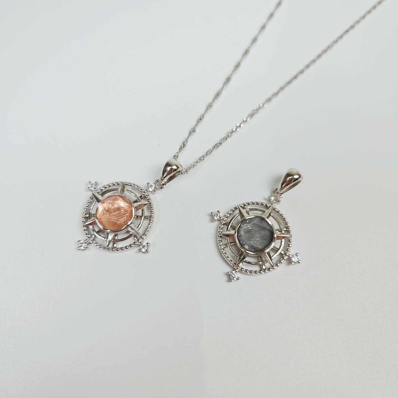 天鐵轉轉羅盤項鍊