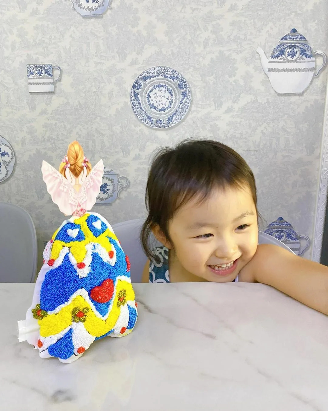 《 韓國 ROIBOOKS 》 立體充氣泡泡土遊戲組（公主派對）