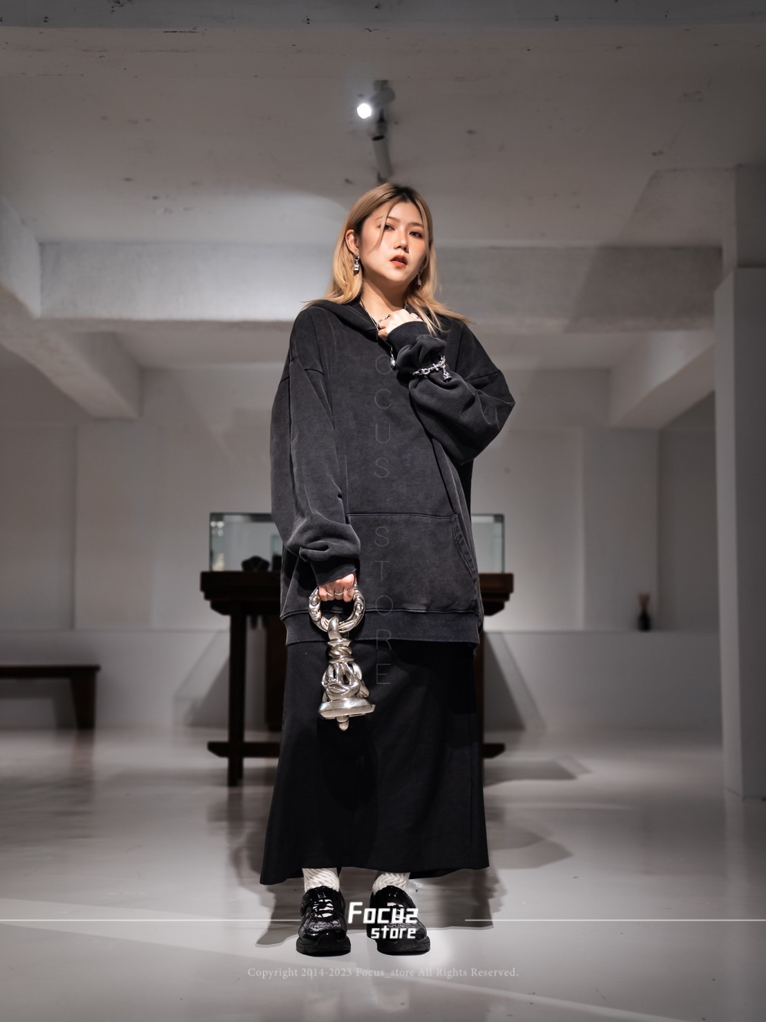 【Focus Store】現貨秒發 LoneOnes X INNERSECT Hoodie Washed/Orange/Black 水洗 黑橘