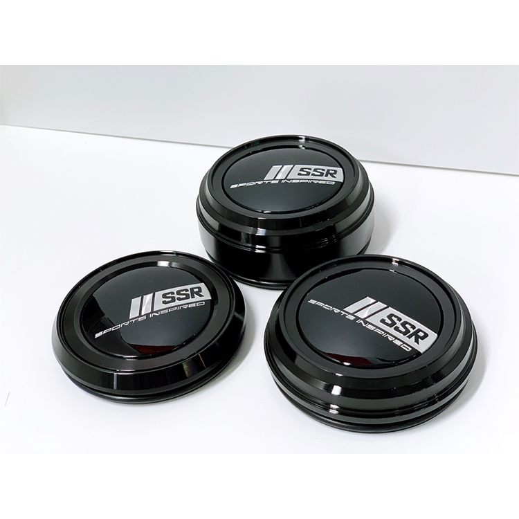 SSR Aluminum Center Cap B-Type BLACK