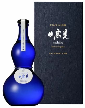 日高見 中取り 大吟釀 勝色 葫蘆瓶 (720ml) 禮盒裝)