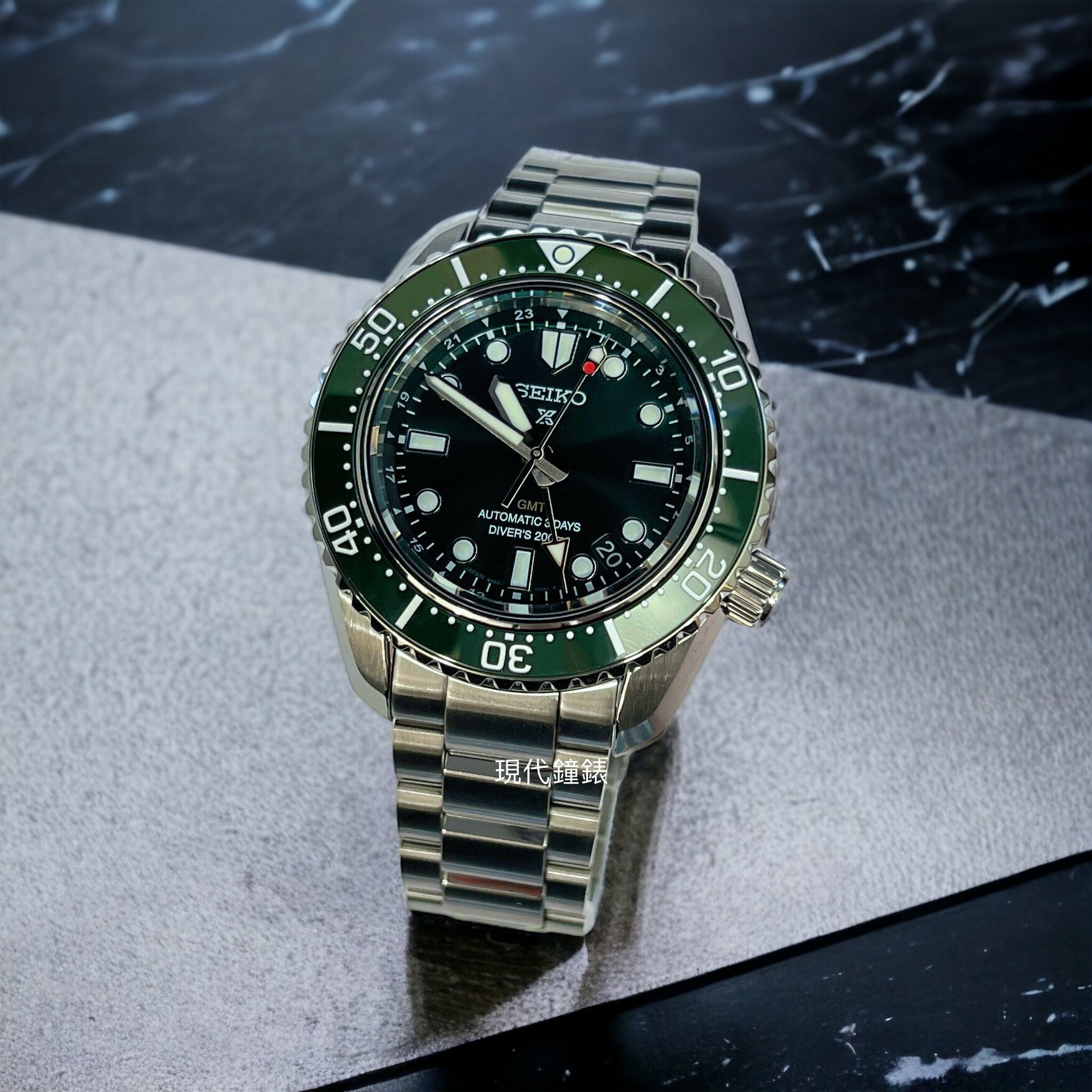 【SEIKO 精工】Prospex 三日鍊GMT潛水機械腕錶 6R54-00D0G 42mm 現代鐘錶