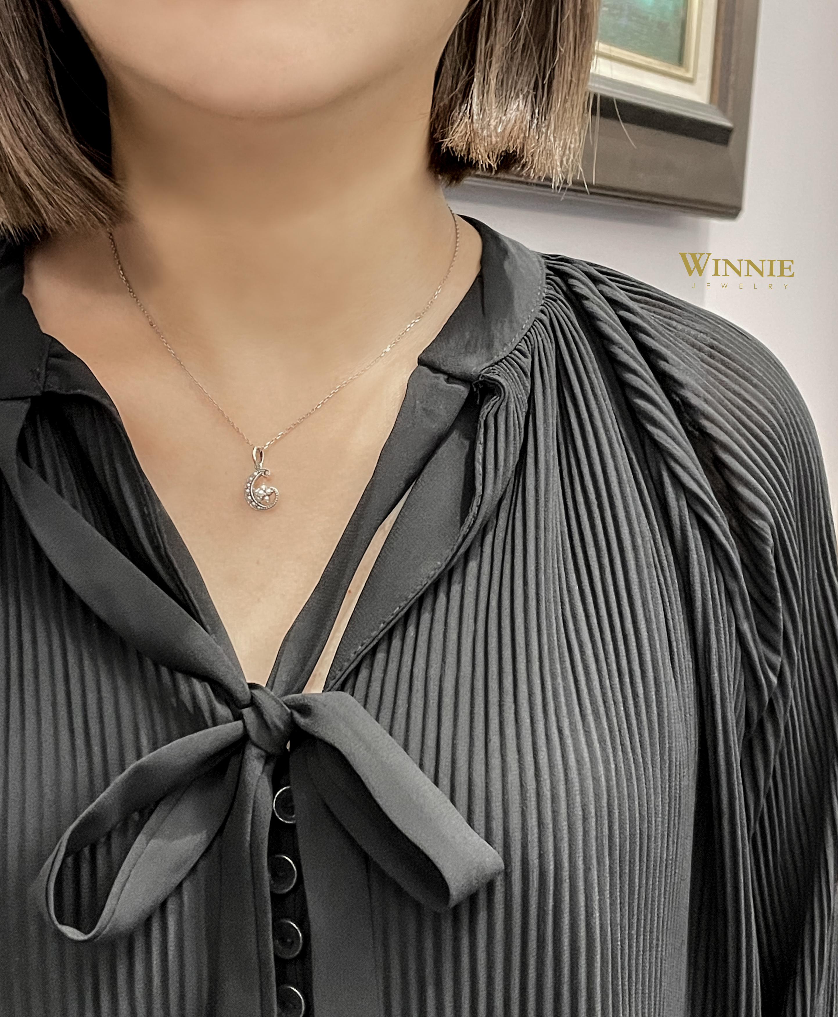 字母C小米珠墜子