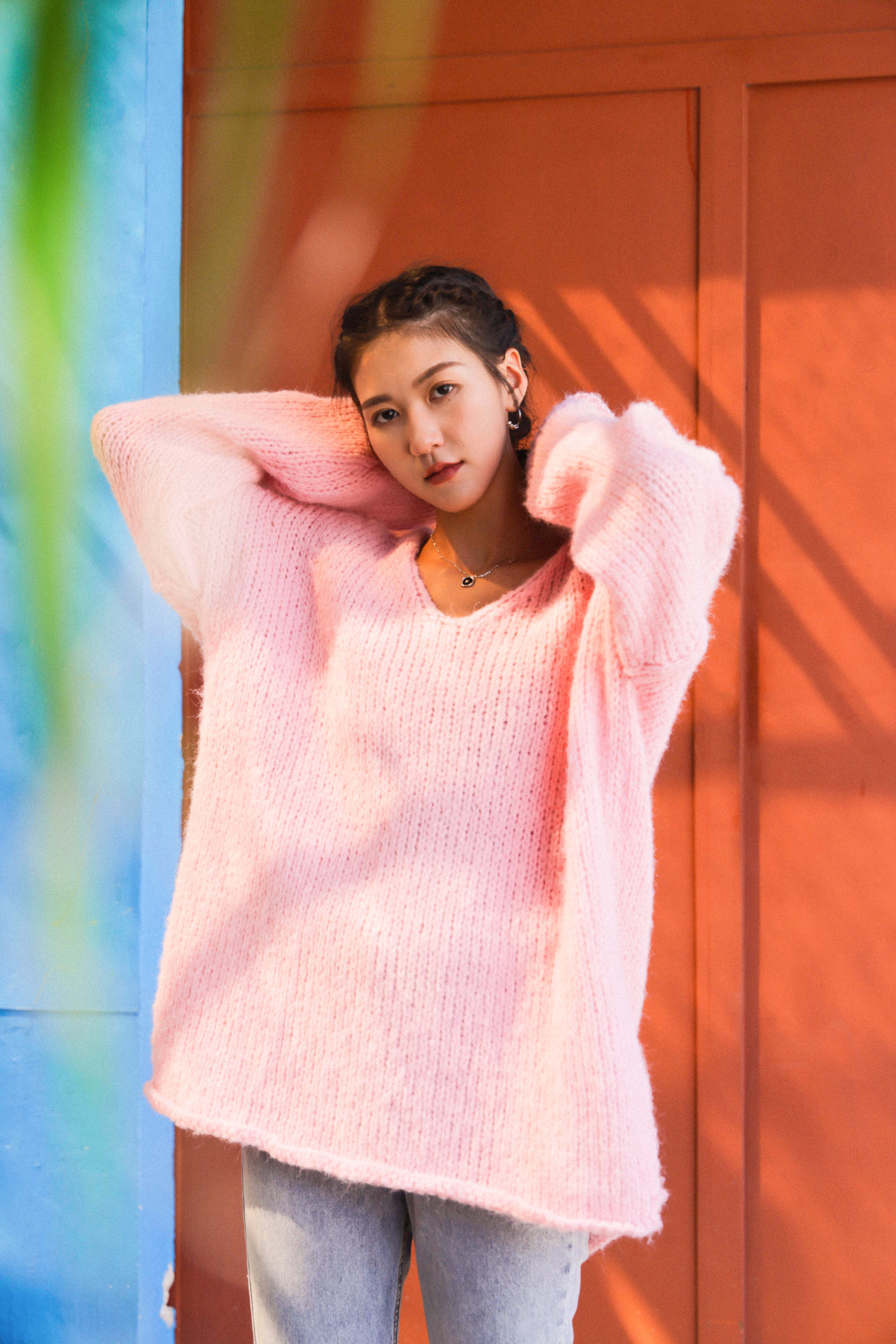 慵懶感oversize morhair冷衫（現貨款式）