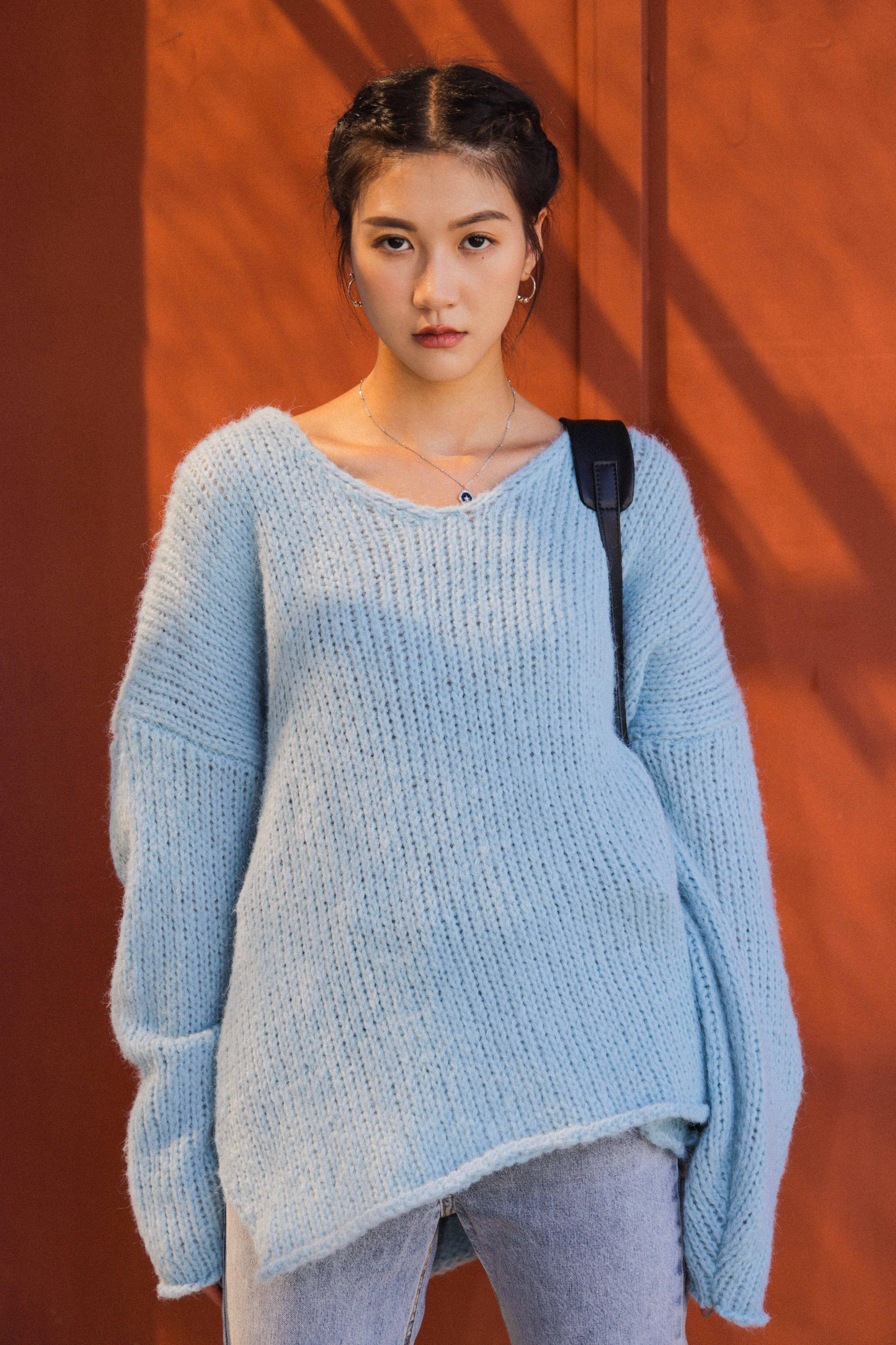 慵懶感oversize morhair冷衫（現貨款式）