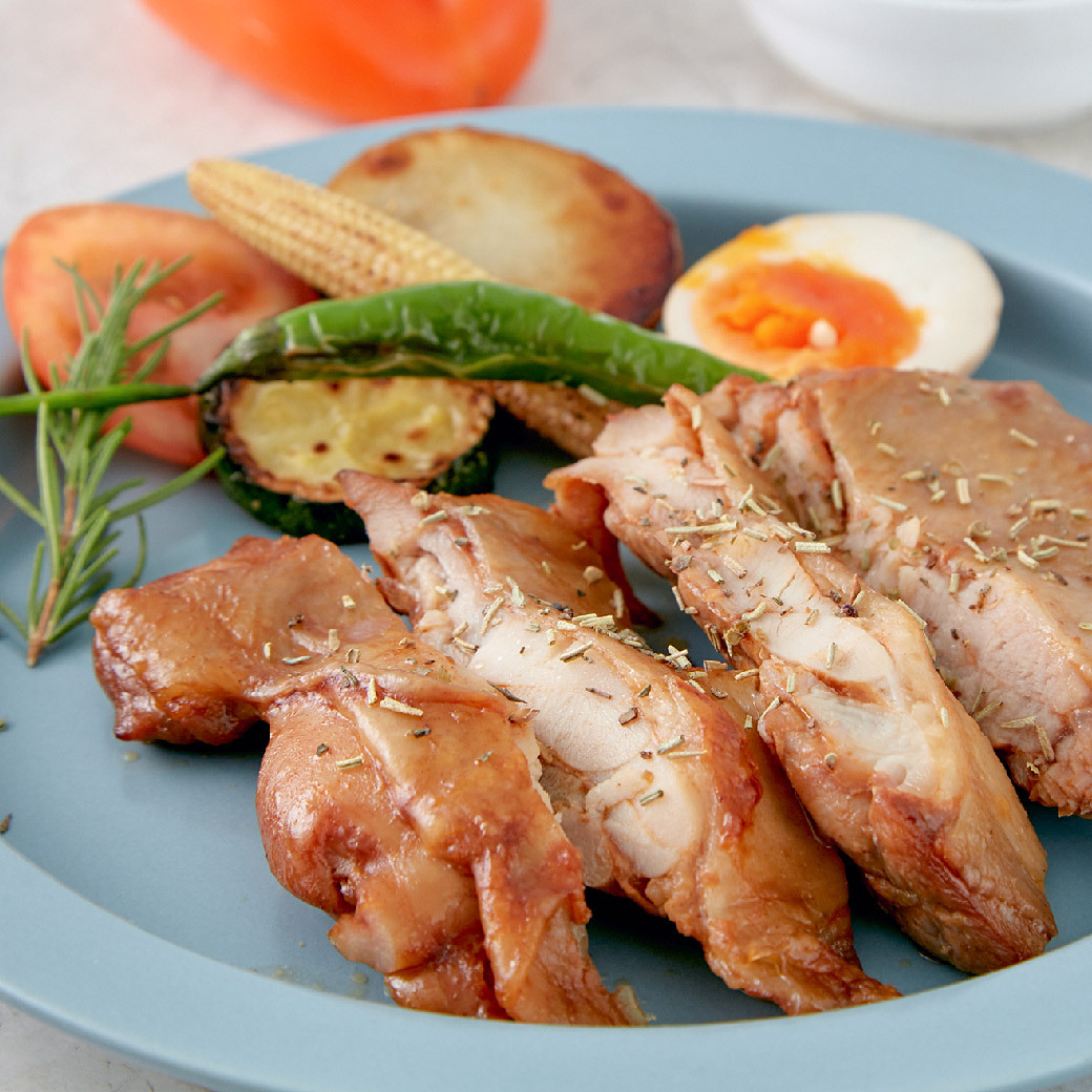 鮮磨椒香嫩烤雞腿排