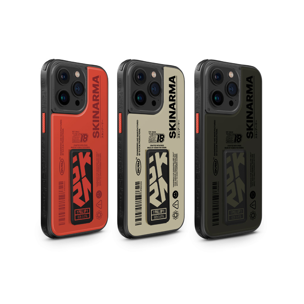 【Skinarma】iPhone 15 系列 Spunk 磁吸充電支架防摔手機殼