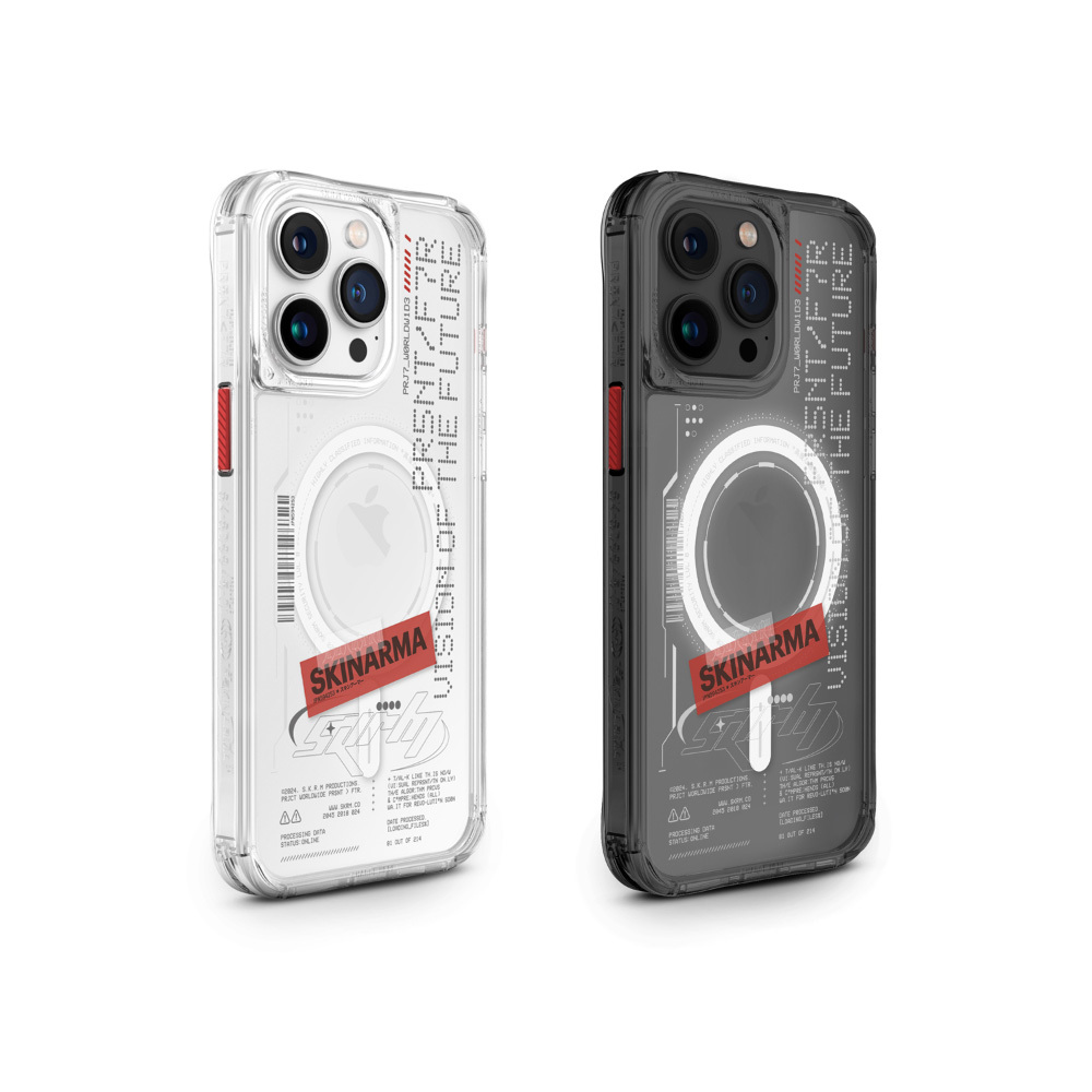 【Skinarma】Orion 未來科技磁吸防摔手機殼 附掛繩環