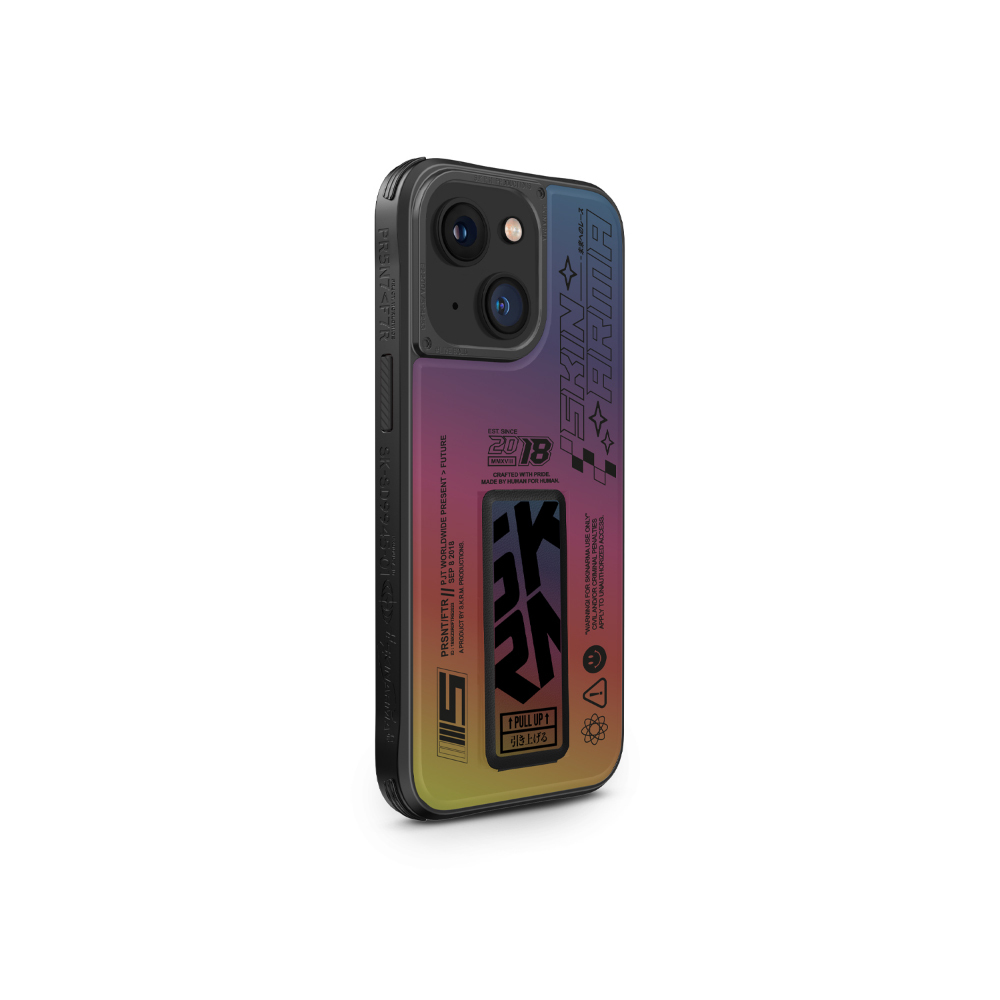 【Skinarma】iPhone 15 系列 Kira Kobai 磁吸充電支架防摔手機殼 - 東京款