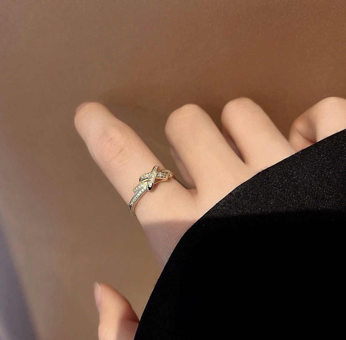 x金鑽低奢調節戒