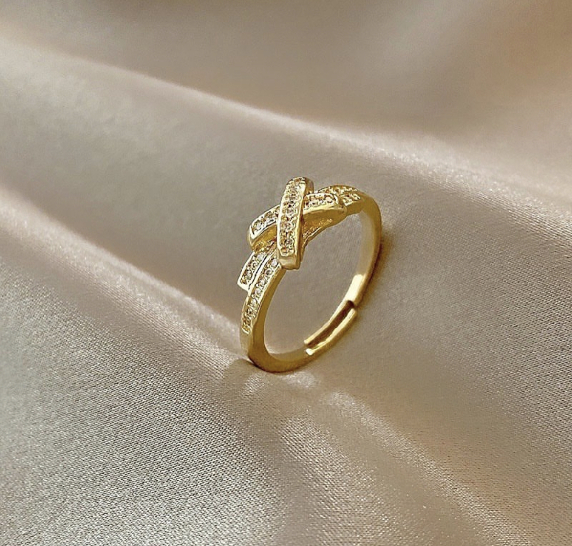 x金鑽低奢調節戒