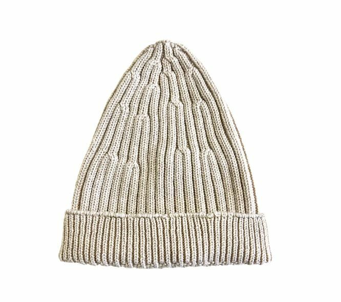 MABLI 羊毛羅紋帽 Coblyn Beanie - Almond
