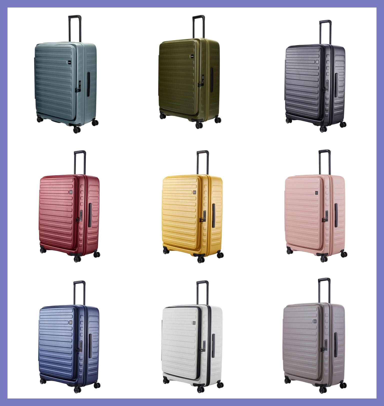 [全港免運費][十年保用] Lojel CUBO 30"大行李箱 喼  L 30 Large[香港行貨] $2900 LOJEL Cubo Collection 前開式可擴充 77.5cm55cm 34(37)cm 5.2kg