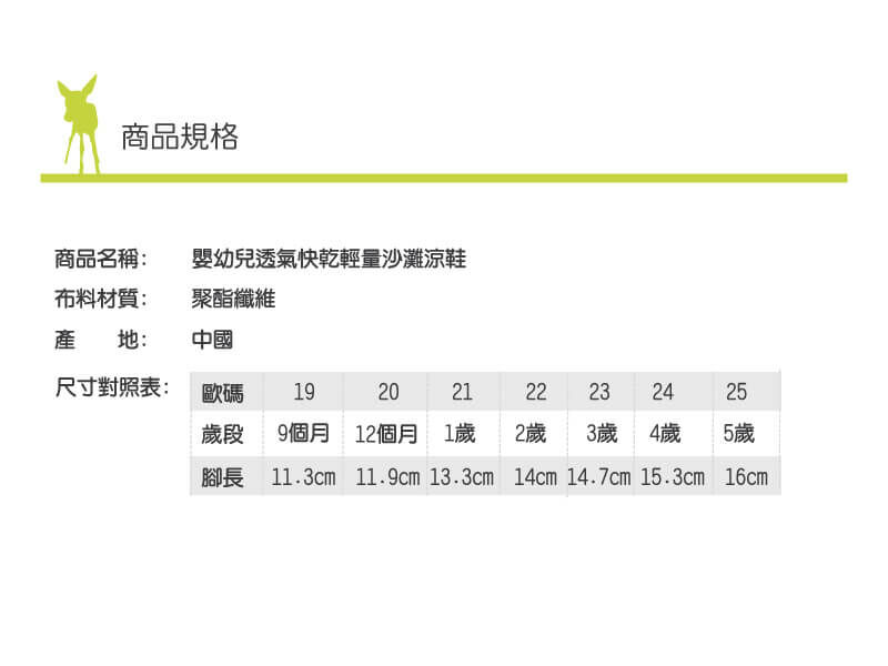 沙灘兒童鞋軟質橡膠鞋底設計,彈性柔軟,不易變形斷列,更可保護寶寶腳部不易受傷。可拆式鞋墊,吸濕快乾排水性佳,更方便清洗,是夏季寶寶沙灘玩耍必備